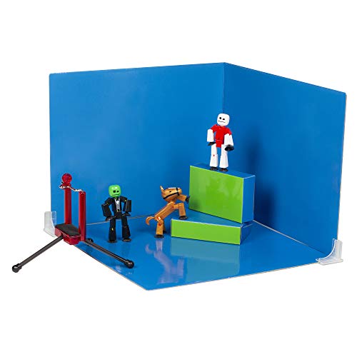 StikBot Zanimation Studio mit Haustier, inklusive 2, 1 Pferd, 1 Handy-Ständer und 1 wendbarer Hintergrund, in umweltfreundlicher Verpackung StikBot Zanimation Studio mit Haustier, inklusive 2, 1 Pferd, 1 Handy-Ständer und 1 wendbarer Hintergrund, in umweltfreundlicher Verpackung von StikBot