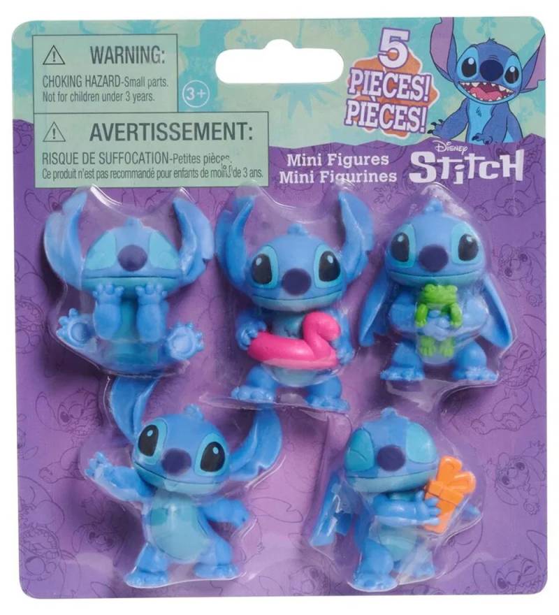 Disney Stitch Figuren - 5 Teile - Stitch - One Size - Spielzeugfiguren Disney Stitch Figuren - 5 Teile - Stitch - One Size - Spielzeugfiguren von Stitch