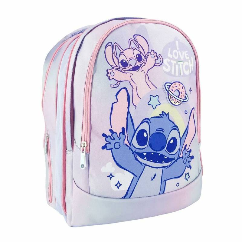 Schulrucksack Stitch Lila 31 x 14 x 41 cm von Stitch