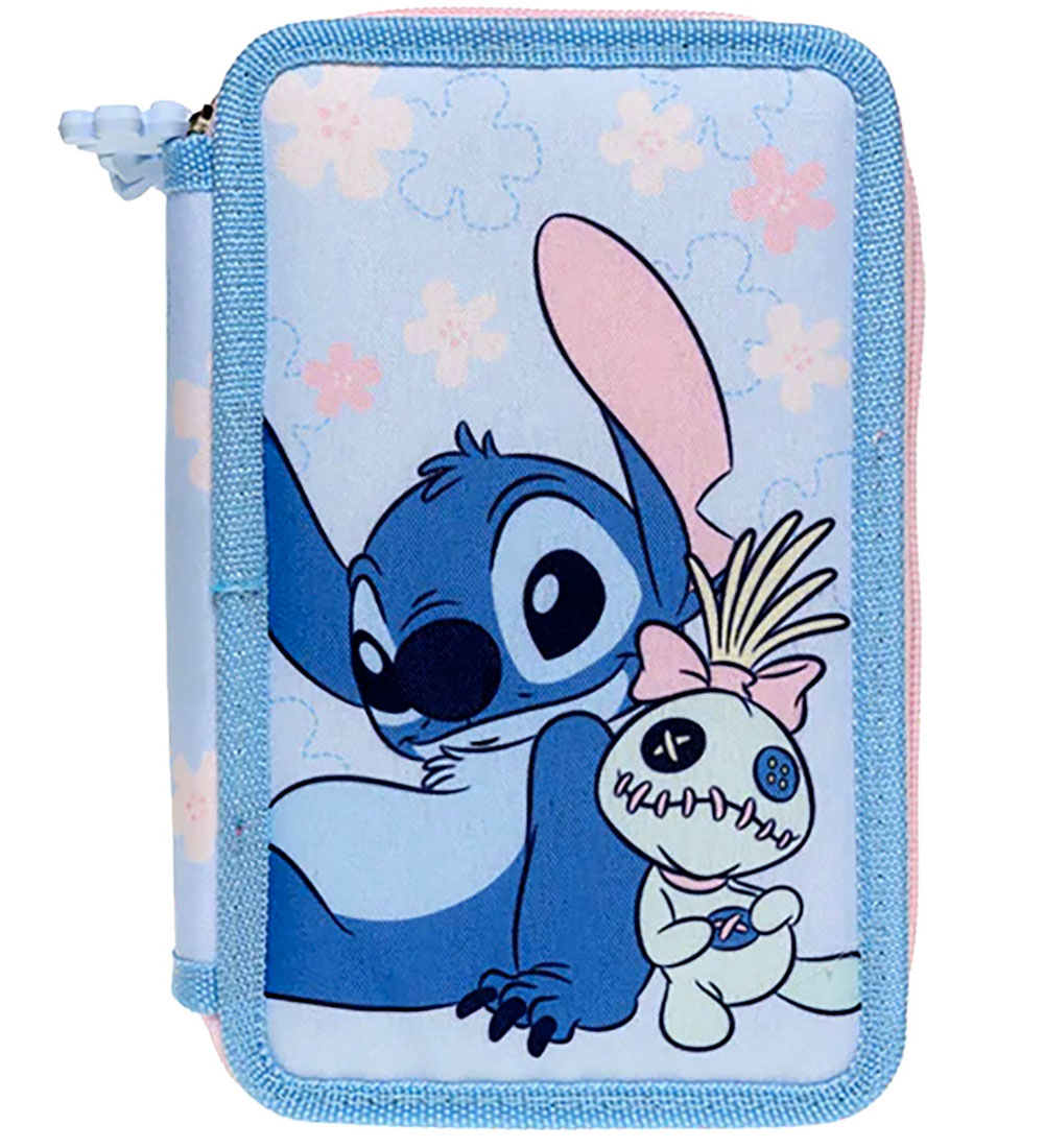 Stitch Federmäppchen m. Inhalt - Blau - Stitch - One Size - Federmäppchen Stitch Federmäppchen m. Inhalt - Blau - Stitch - One Size - Federmäppchen von Stitch