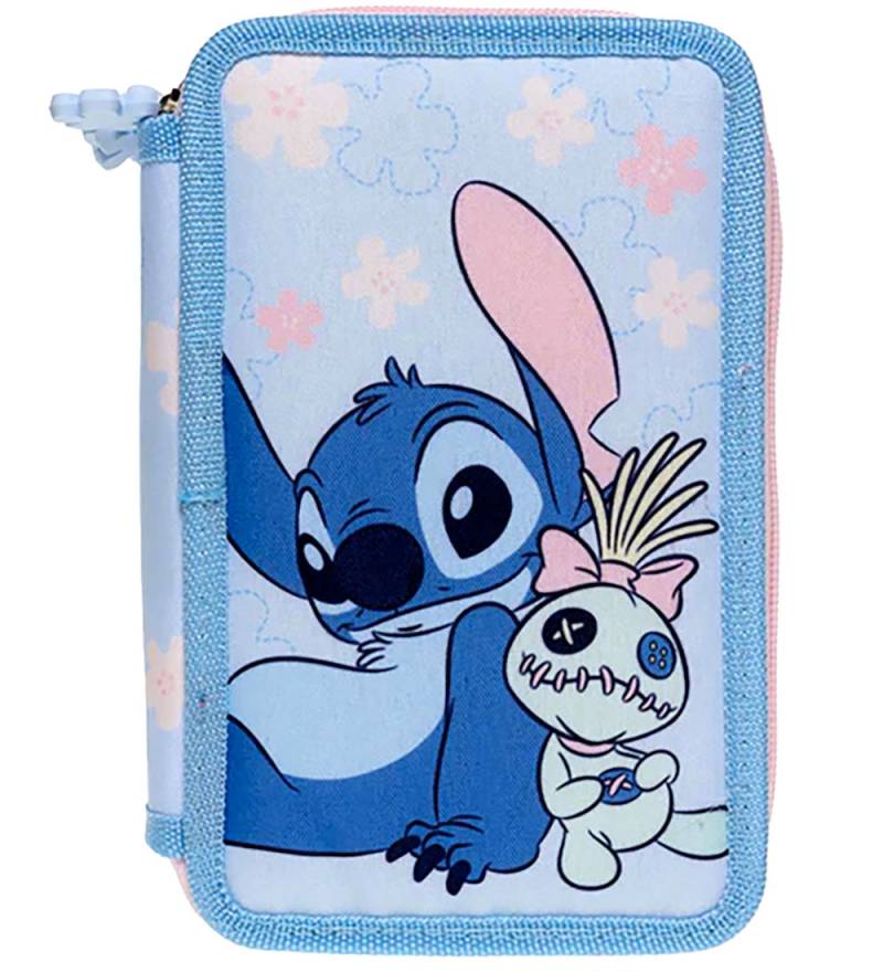 Stitch Federmäppchen m. Inhalt - Blau - Stitch - One Size - Federmäppchen Stitch Federmäppchen m. Inhalt - Blau - Stitch - One Size - Federmäppchen von Stitch
