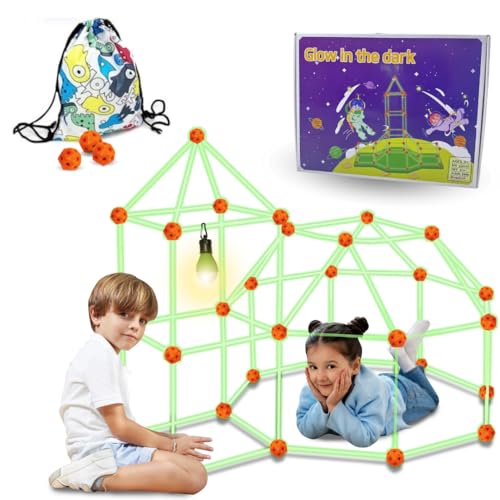 Stock Trends 100 Pcs DIY Höhle Bauen Kinder Konstruktionsspielzeug - Im Dunkeln Leuchtendes Kinder Höhle Indoor | Outdoor Spielzeug Kinder | Höhle Kinder | Kreatives Bauset Höhlen Set Kinder Stock Trends 100 Pcs DIY Höhle Bauen Kinder Konstruktionsspielzeug - Im Dunkeln Leuchtendes Kinder Höhle Indoor | Outdoor Spielzeug Kinder | Höhle Kinder | Kreatives Bauset Höhlen Set Kinder von Stock Trends