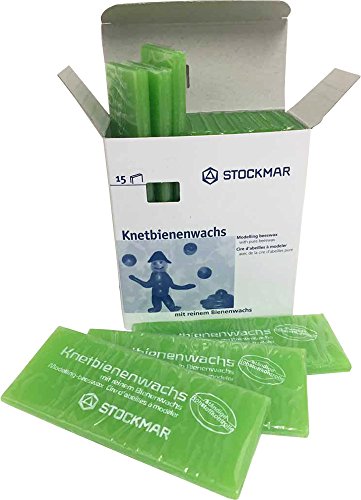 STOCKMAR Knetbienenwachs Farbe Gelbgrün, 15 Tafeln, 10 x 4 cm STOCKMAR Knetbienenwachs Farbe Gelbgrün, 15 Tafeln, 10 x 4 cm von Stockmar