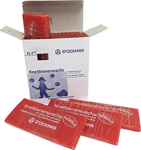 Stockmar Knetbienenwachs Farbe Zinnoberrot, 15 Tafeln, 10 x 4 cm Stockmar Knetbienenwachs Farbe Zinnoberrot, 15 Tafeln, 10 x 4 cm von Stockmar