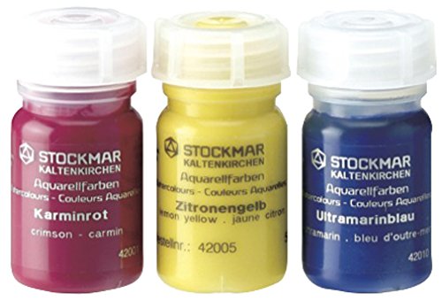 STOCKMAR Aquarell monochromatische 50ccm (Goethe gelb) von Stockmar