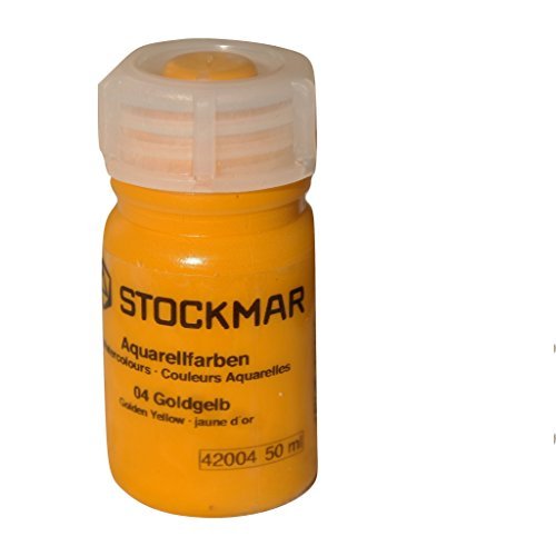 Stockmar Aquarellfarben - Goldgelb (50 ml Inhalt) von Stockmar