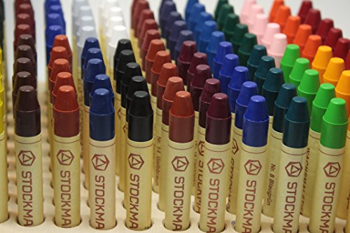 Stockmar Wachsmalstifte - Einzelfarben - 12 Stifte, Perlrosa von Stockmar