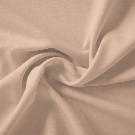 Swan Solid Baumwoll-Leinwand Stoff 150 cm 026 Elfenbein - 50 cm von Stoffabrics
