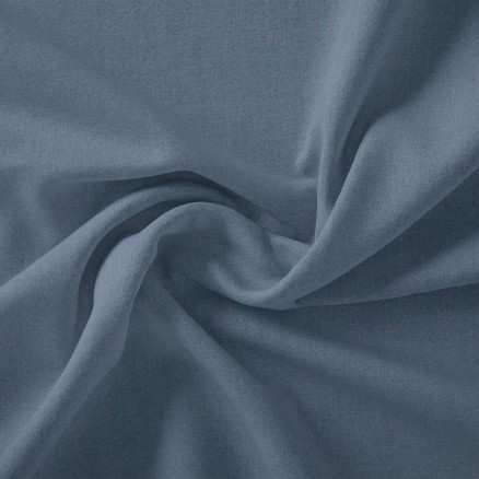 Swan Solid Baumwoll-Leinwand Stoff 150 cm 993 Dunkelgrau - 50 cm von Stoffabrics