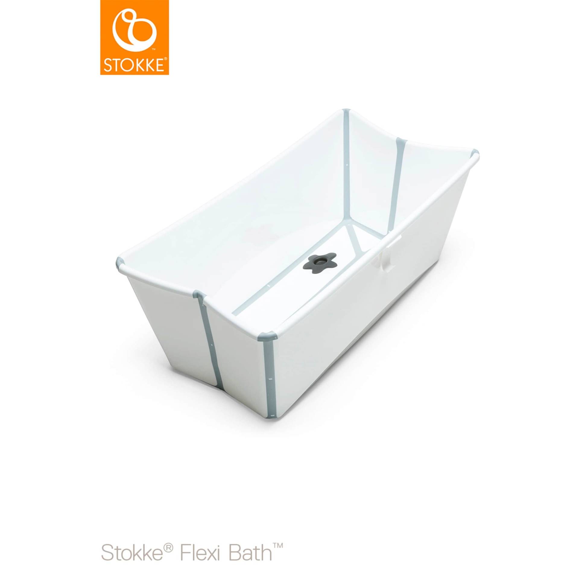 Stokke® Flexibath Badewanne mit hitzeempfindlichem Stöpsel von Stokke