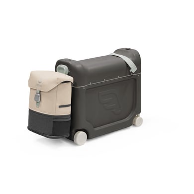 JETKIDS™ BY STOKKE® Aufsitzkoffer BedBox™ mit Crew BackPack™Midnight Grey von Stokke