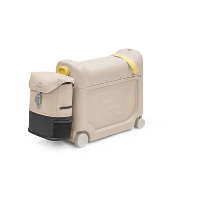 JETKIDS™ BY STOKKE® Aufsitzkoffer BedBox™ mit Crew BackPack™Moonglow White von Stokke
