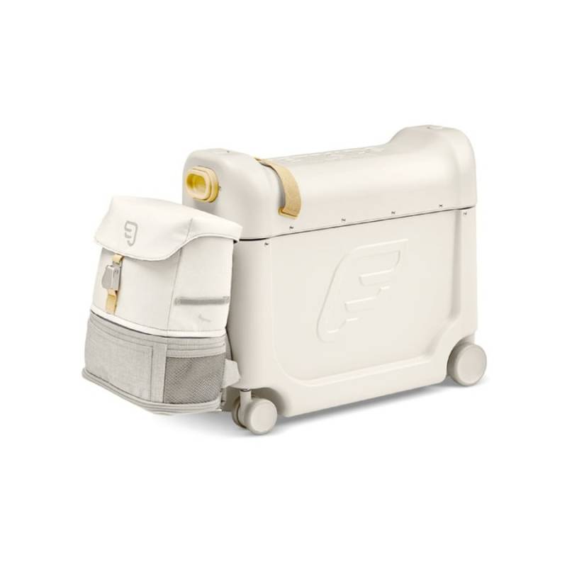 JETKIDS™ BY STOKKE® Aufsitzkoffer BedBox™ mit Crew BackPack™ White von Stokke