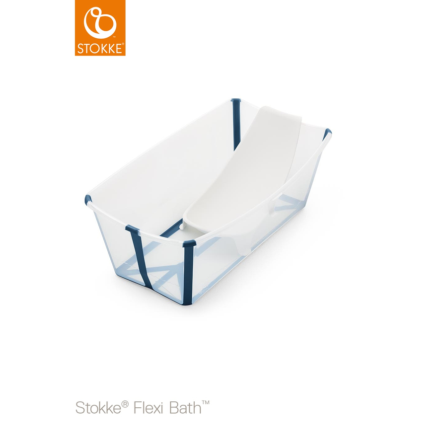 STOKKE® Badewanne Flexi Bath™ Set blau von Stokke
