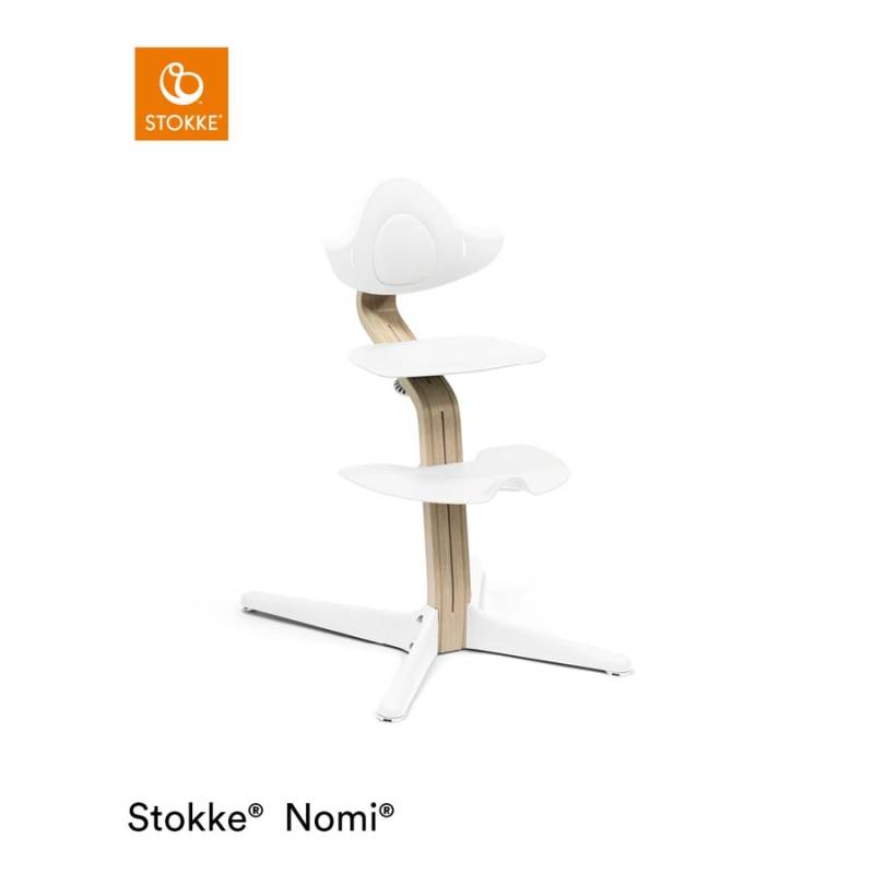 STOKKE® Nomi® Hochstuhl Buche natur / weiß von Stokke
