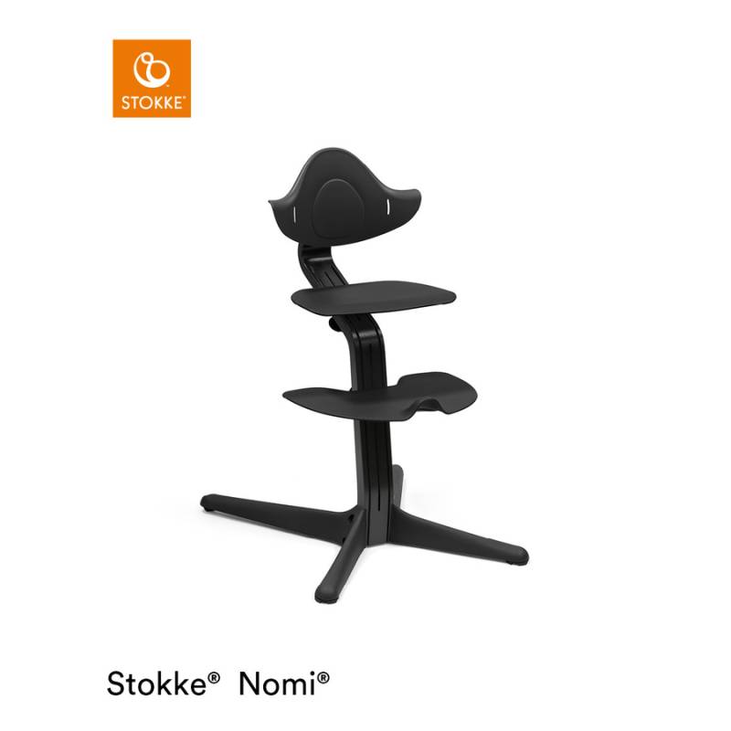 STOKKE® Nomi® Hochstuhl Buche schwarz von Stokke