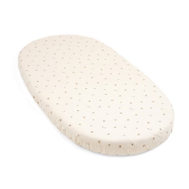 STOKKE® Sleepi™ Kinderbett Spannbettlaken V3 Flower Ecru OCS von Stokke