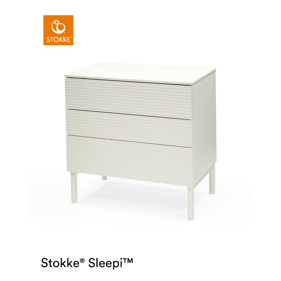 STOKKE® Sleepi™ Kommode Dresser weiß von Stokke
