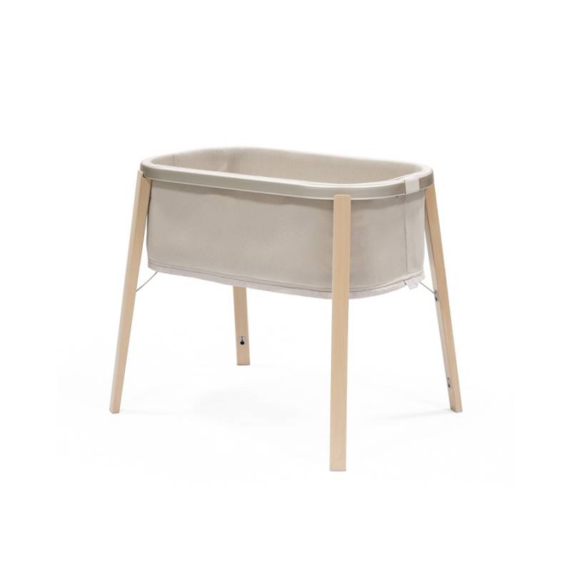 STOKKE® Snoozi™ Stubenbett inkl. Matratze Sandy Beige von Stokke
