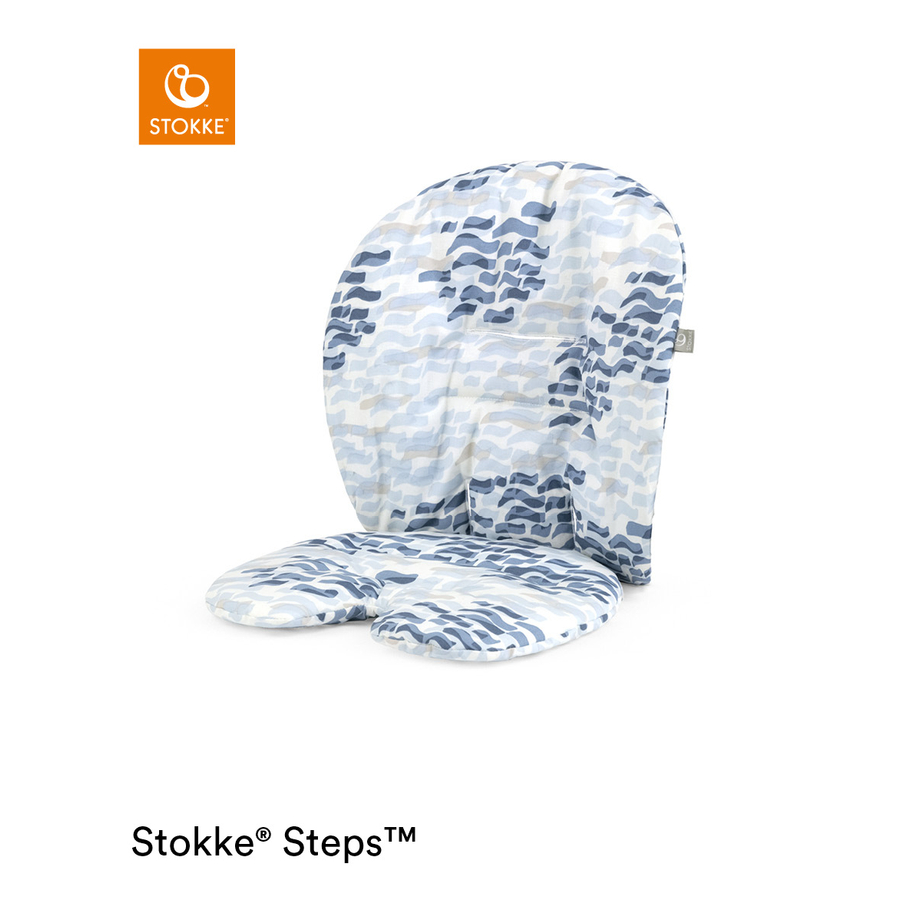 STOKKE® Steps™ Baby Set Sitzkissen Waves Blue von Stokke