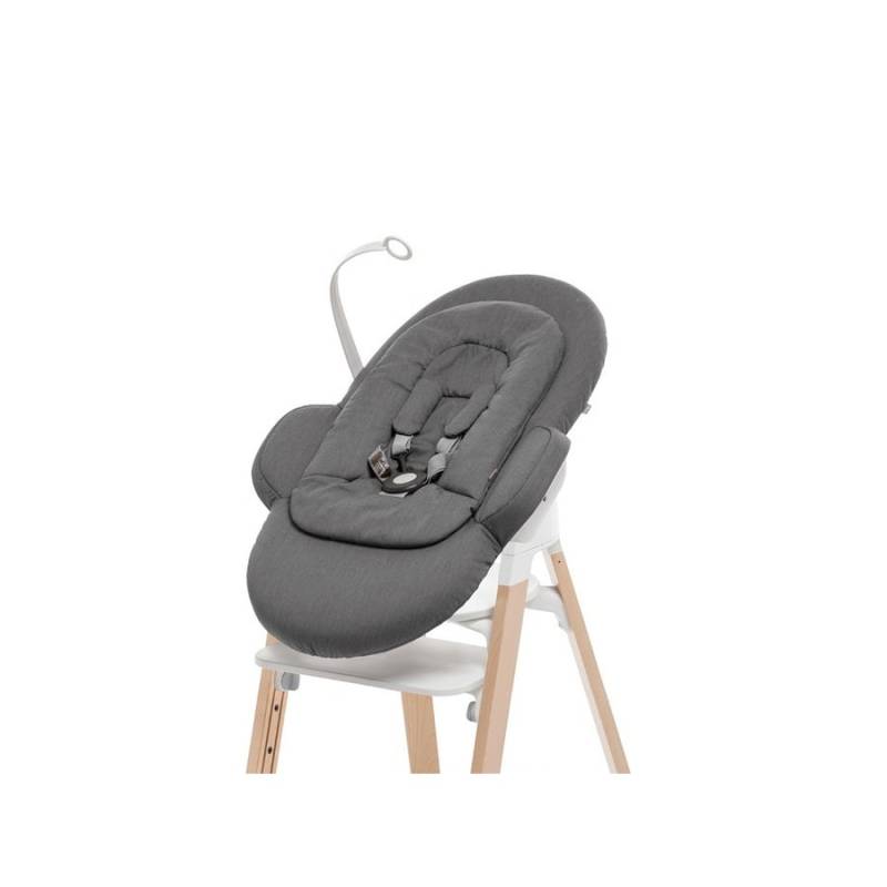 STOKKE® Steps™ Newborn Set Deep Grey White Chassis von Stokke