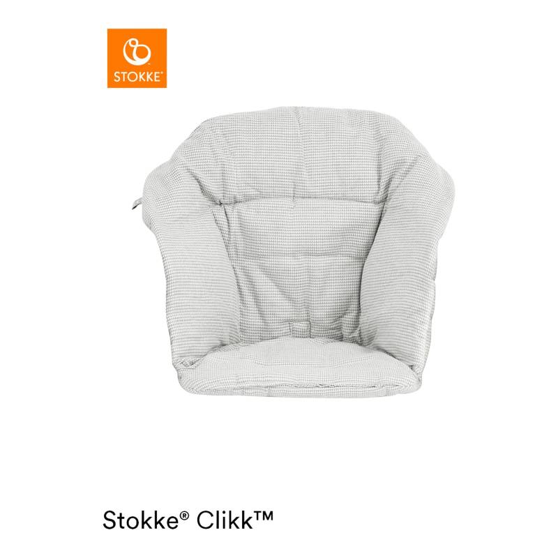 Stokke® Clikk™ Sitzkissen Organic Cotton mit schmutzabweisender Beschichtung von Stokke