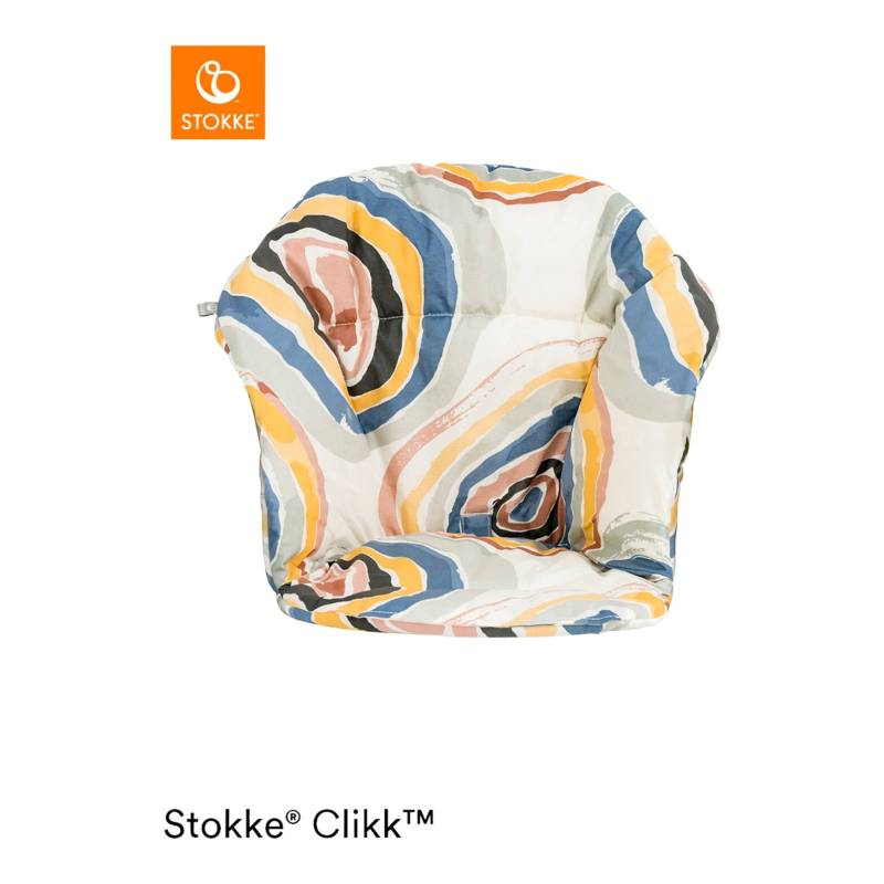 Stokke® Clikk™ Sitzkissen Organic Cotton mit schmutzabweisender Beschichtung von Stokke
