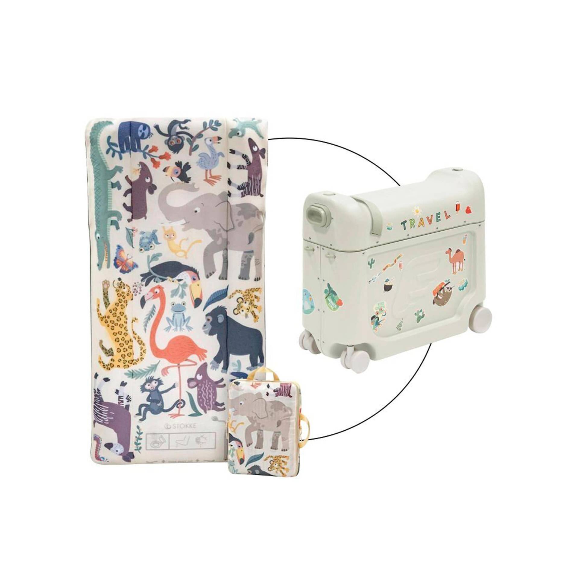 Stokke® Jetkids™ By Stokke® Reisekoffer BedBox inkl. aufblasbare Matratze CloudSleeper von Stokke