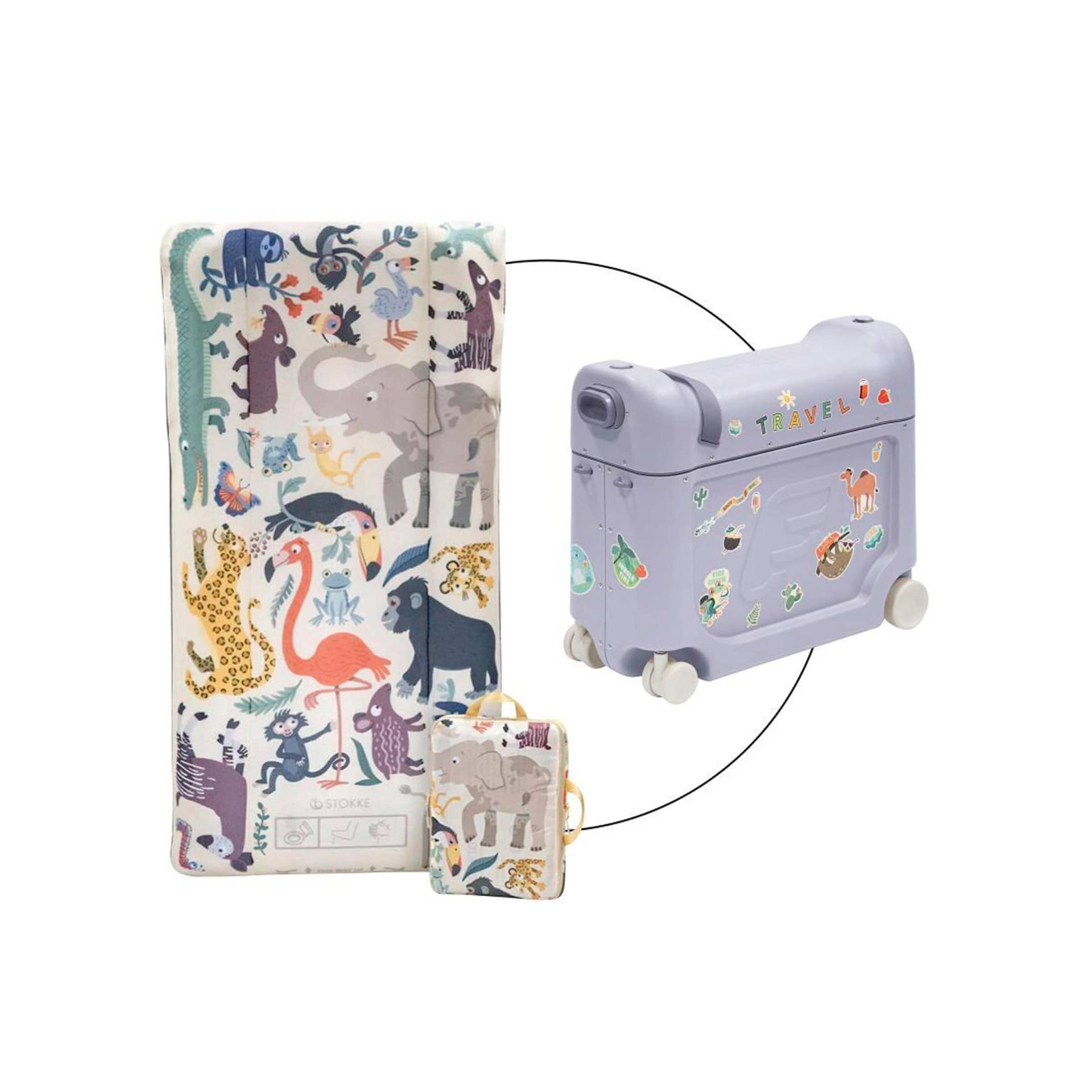 Stokke® Jetkids™ By Stokke® Reisekoffer BedBox inkl. aufblasbare Matratze CloudSleeper von Stokke