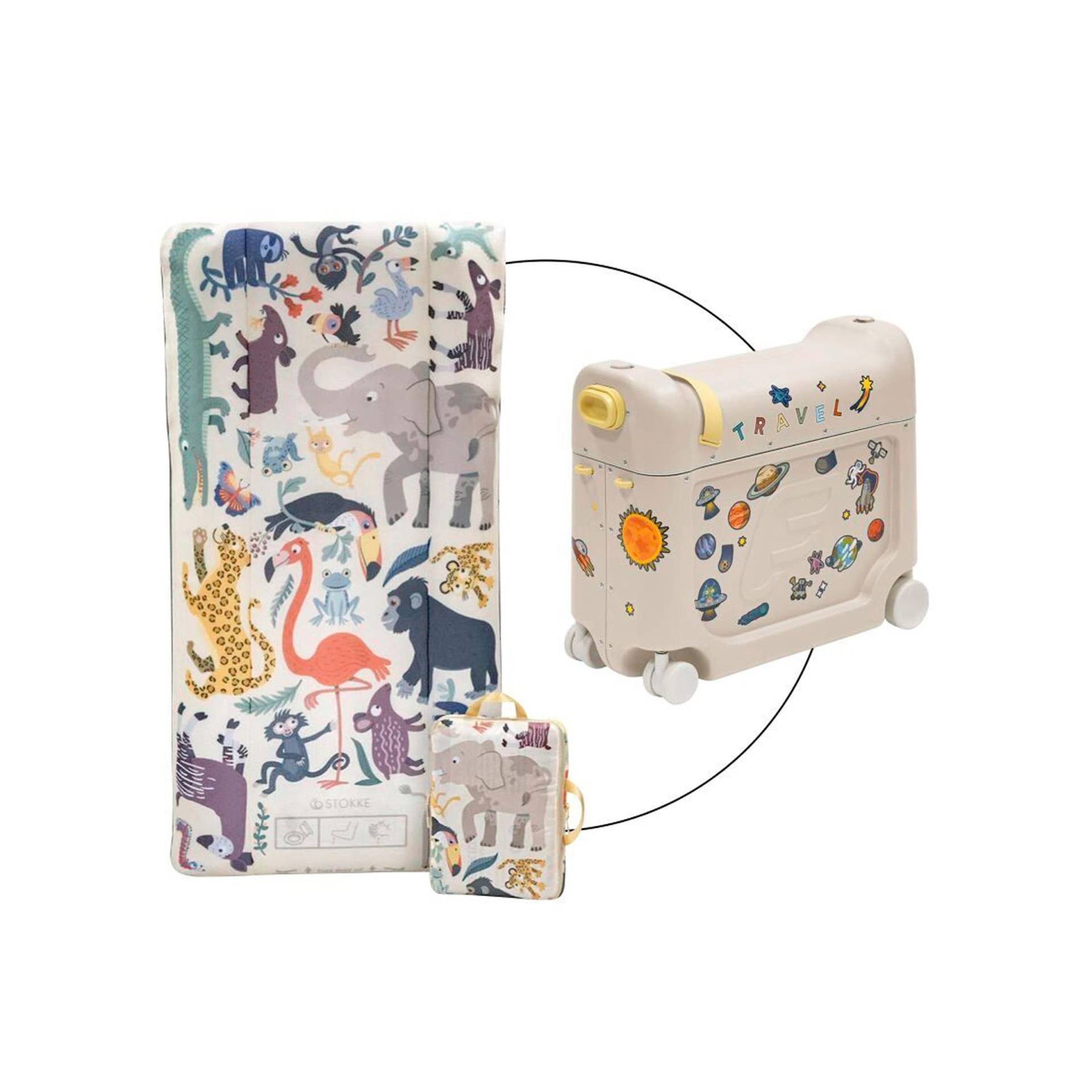 Stokke® Jetkids™ By Stokke® Reisekoffer BedBox inkl. aufblasbare Matratze CloudSleeper von Stokke
