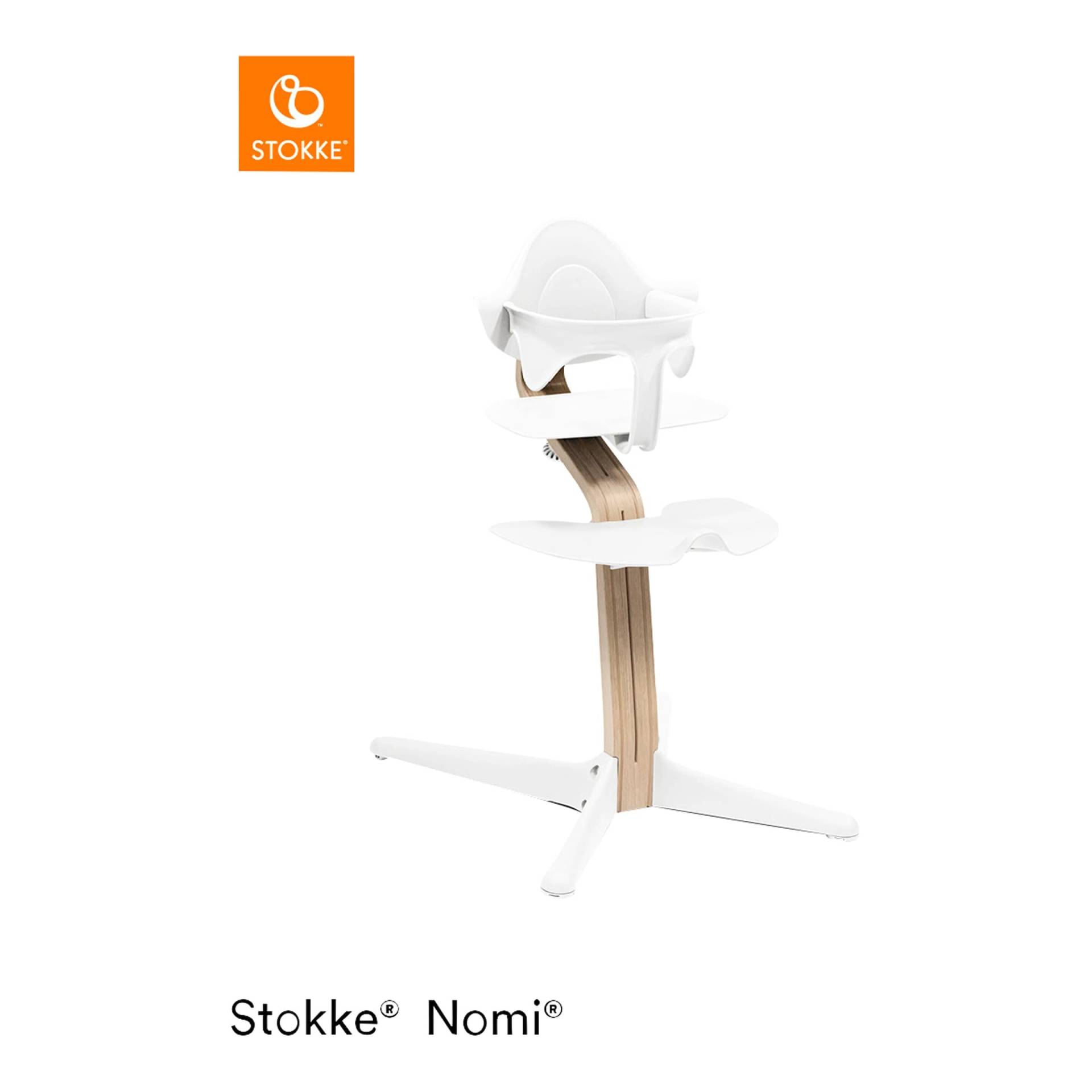 Stokke® Nomi Bundle Hochstuhl inkl. Babyset von Stokke