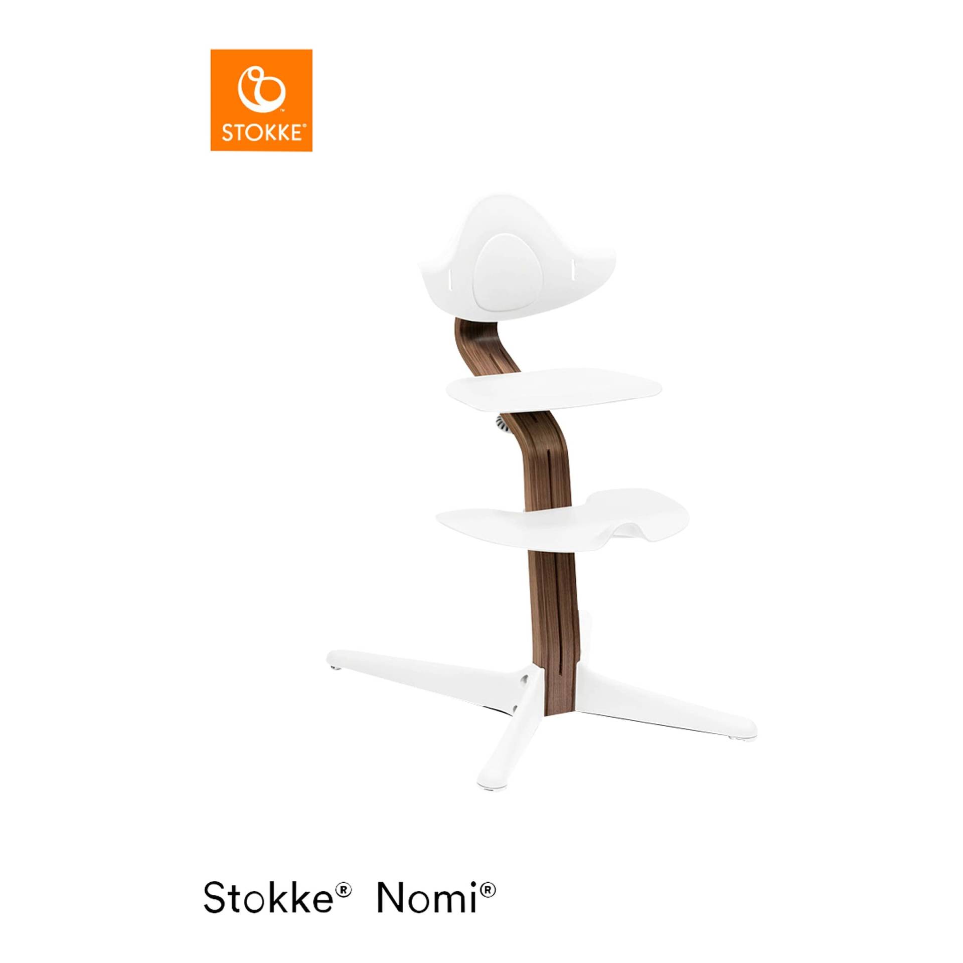 Stokke® Nomi Hochstuhl Walnuss von Stokke