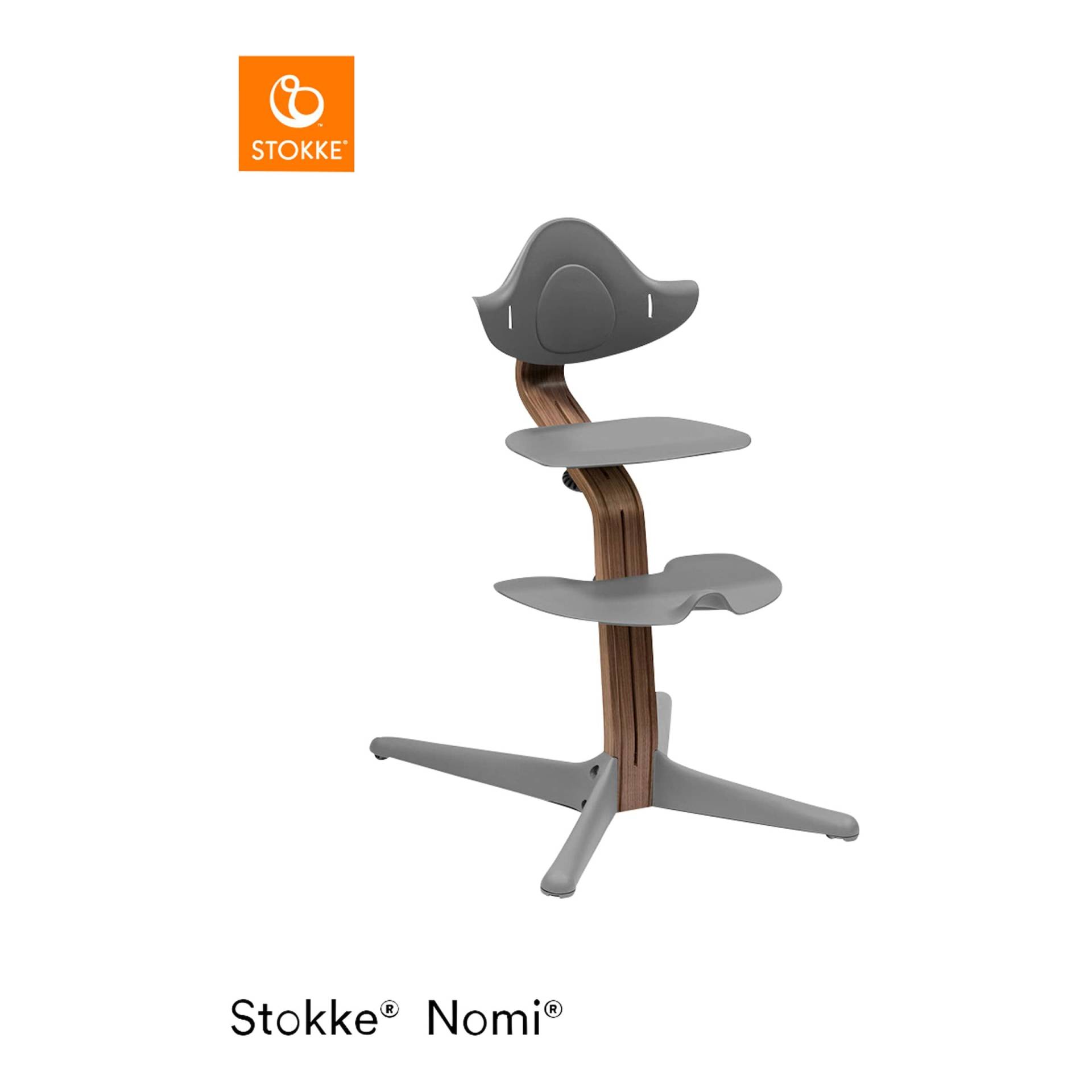 Stokke® Nomi Hochstuhl Walnuss von Stokke