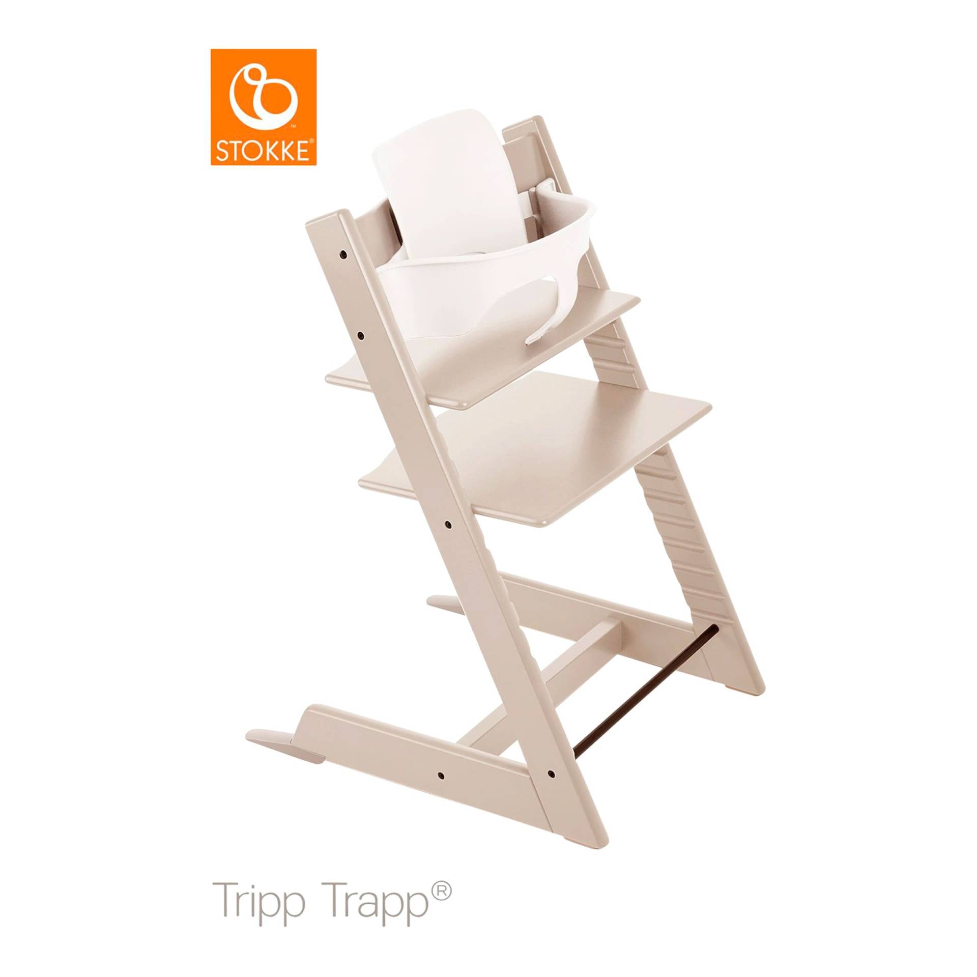 Stokke® Tripp Trapp® Bundle Treppenhochstuhl inkl. Babyset von Stokke