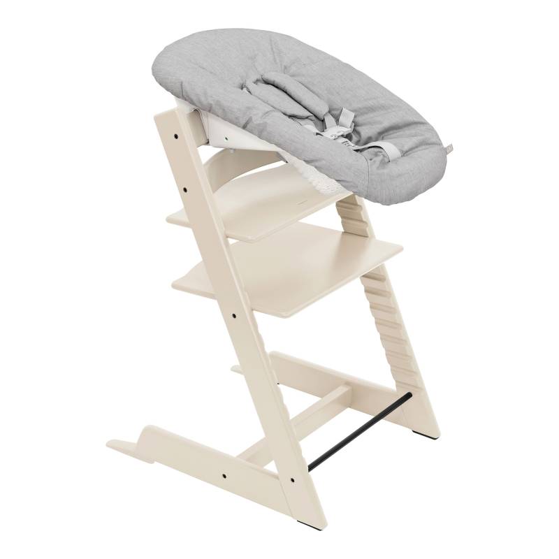 Stokke® Tripp Trapp® Bundle Treppenhochstuhl inkl. Newborn Set Light Grey von Stokke