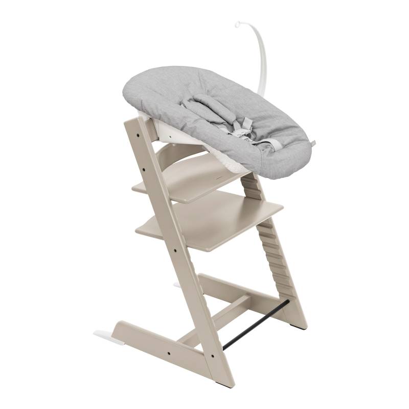 Stokke® Tripp Trapp® Bundle Treppenhochstuhl inkl. Newborn Set Light Grey von Stokke