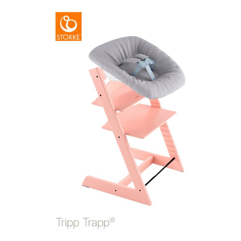Stokke® Tripp Trapp® Bundle Treppenhochstuhl inkl. Newborn Set Light Grey von Stokke