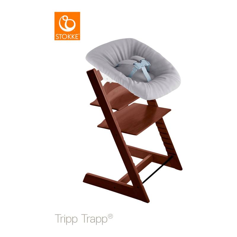 Stokke® Tripp Trapp® Bundle Treppenhochstuhl inkl. Newborn Set light grey von Stokke