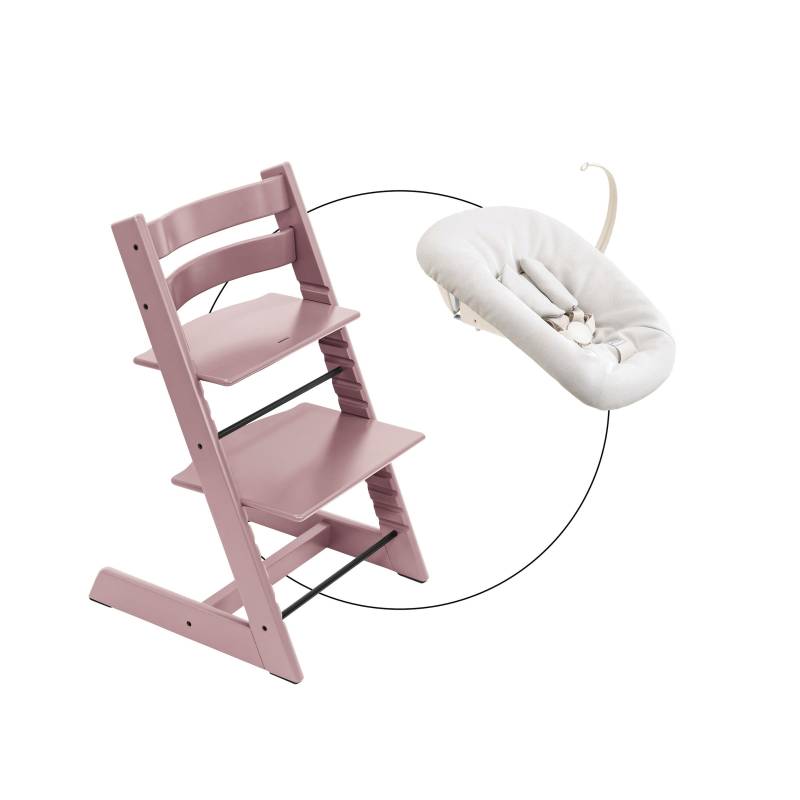 Stokke® Tripp Trapp® Bundle Treppenhochstuhl inklusive Newbornset Vanilla White von Stokke