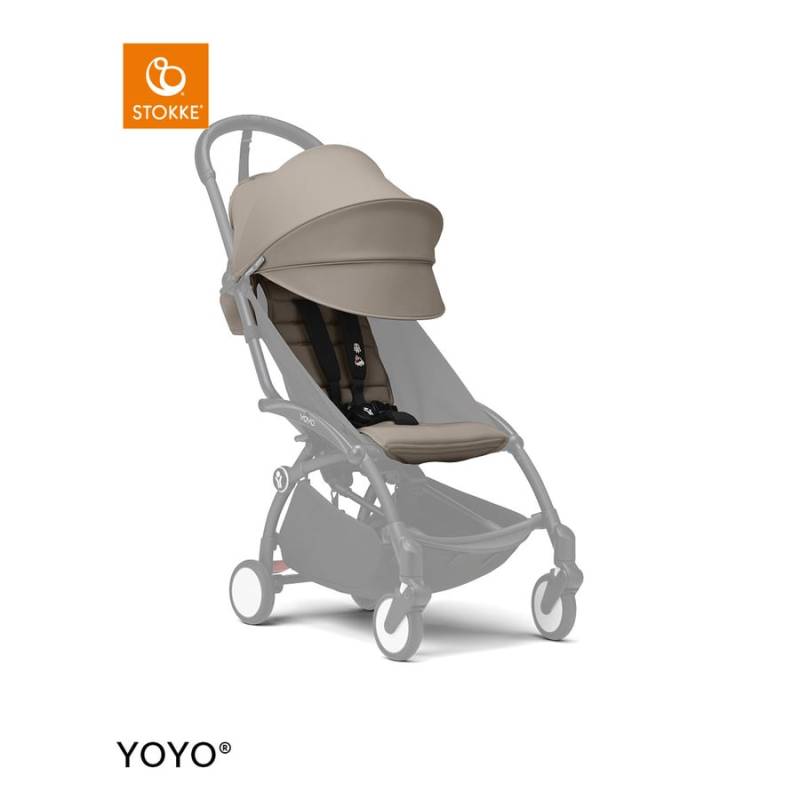 Stokke® YOYO³ 6+ Textilset Taupe von Stokke