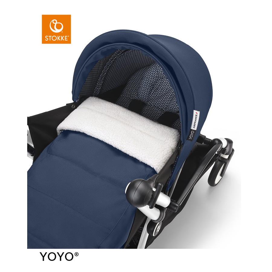 Stokke® YOYO³ Neugeborenenaufsatz 0+ Air France Blue von Stokke