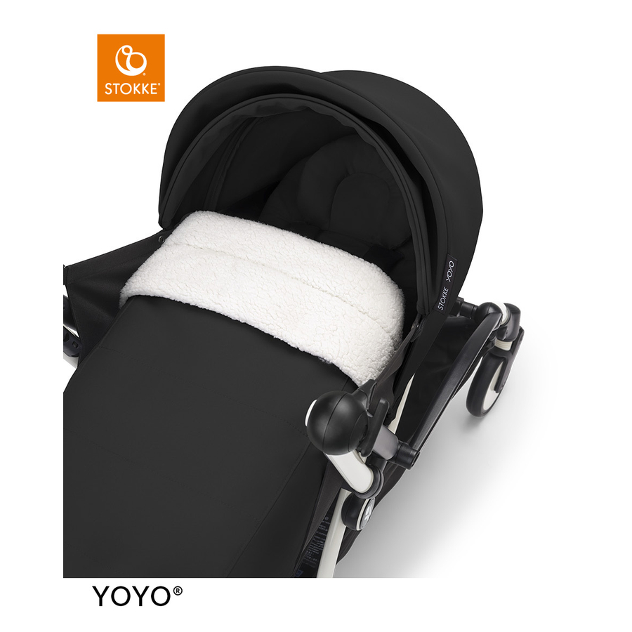 Stokke® YOYO³ Neugeborenenaufsatz 0+ Black von Stokke