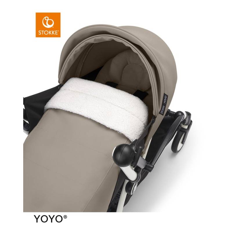 Stokke® YOYO³ Neugeborenenaufsatz 0+ Taupe von Stokke