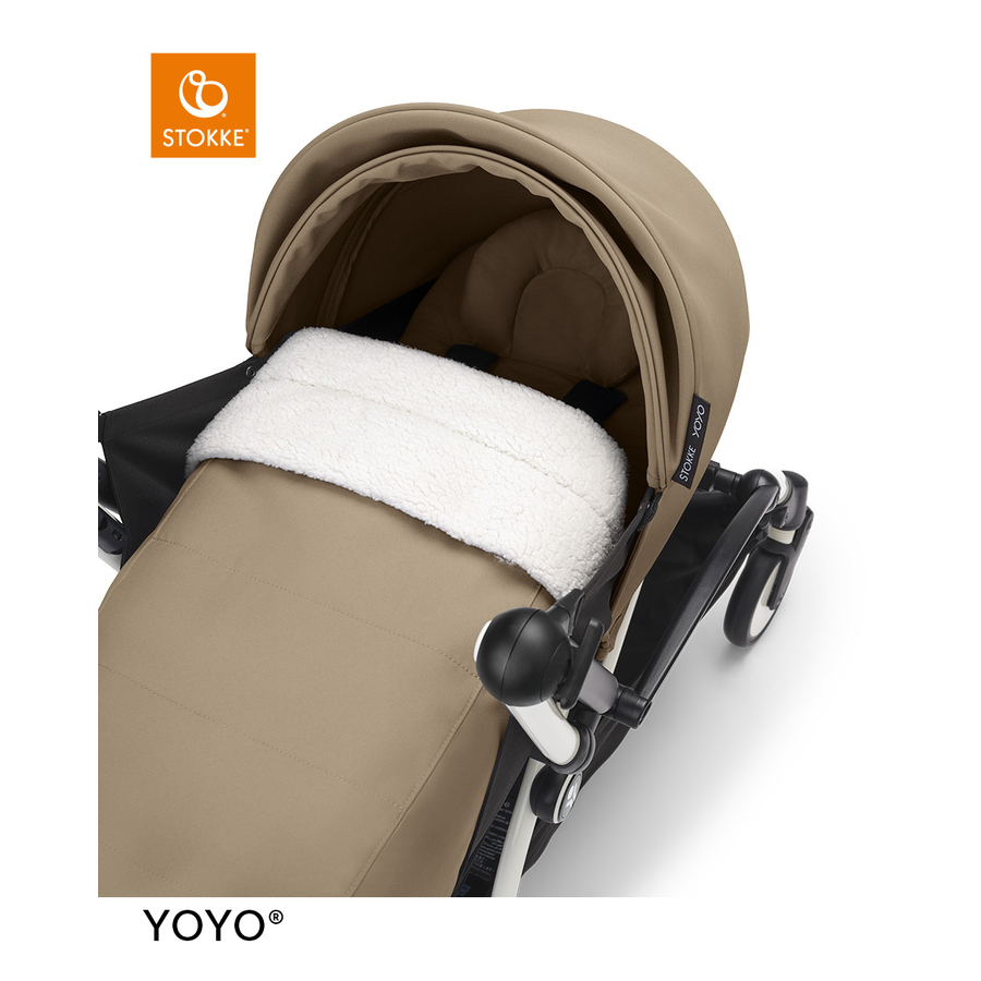 Stokke® YOYO³ Neugeborenenaufsatz 0+ Toffee von Stokke
