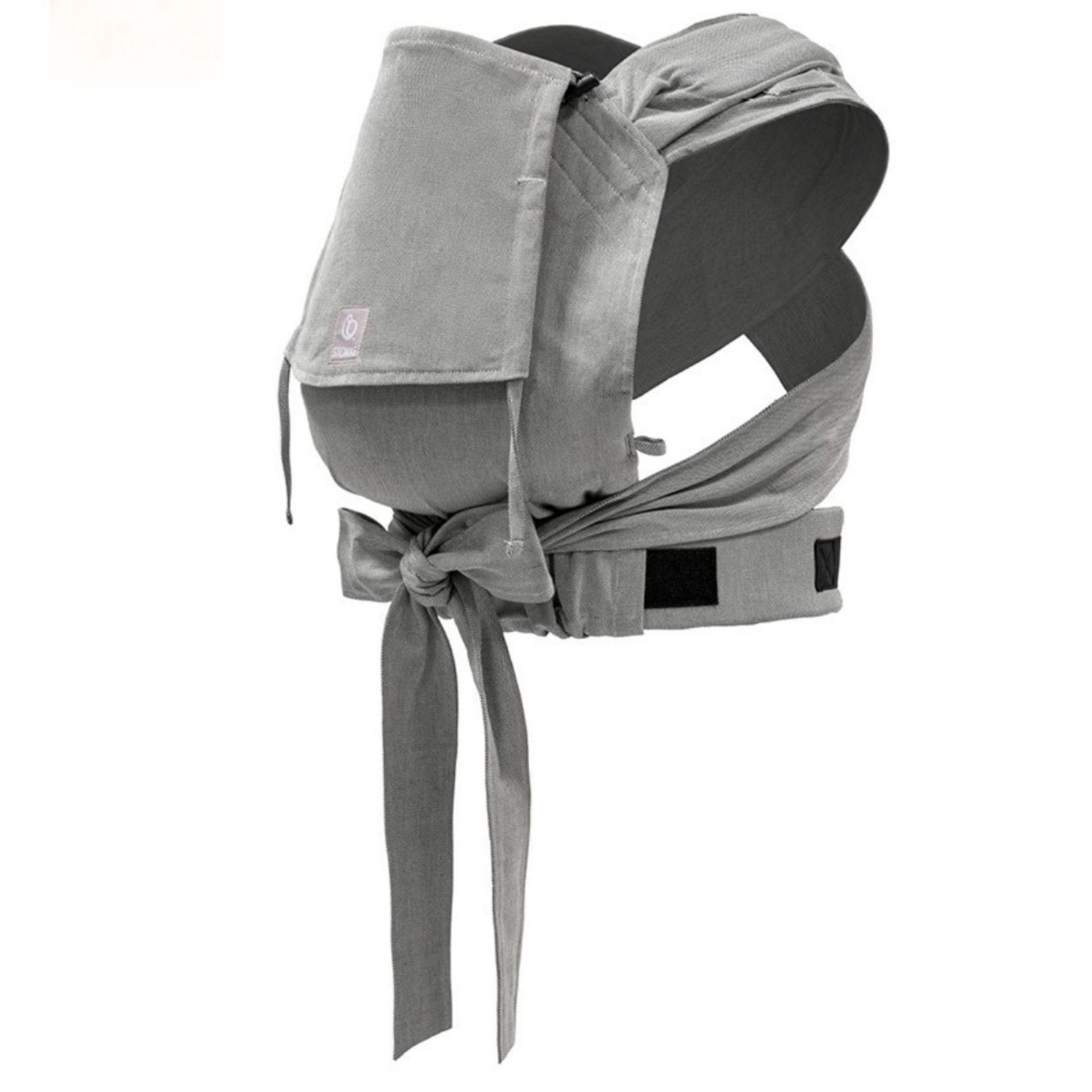 Stokke Limas Half Buckle Babytrage - Grey Melange von Stokke