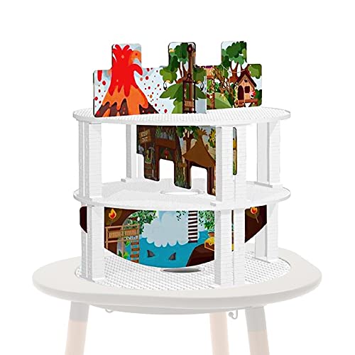 Stokke MuTable Bricks Tower Szenario, Natur – DREI Ebenen und sechs Landschaftsszenen, inklusive Berge, Bäume und EIN Fluss – Einfach zum Auf- und Abbauen ohne Werkzeug – ab 3 Jahren Stokke MuTable Bricks Tower Szenario, Natur – DREI Ebenen und sechs Landschaftsszenen, inklusive Berge, Bäume und EIN Fluss – Einfach zum Auf- und Abbauen ohne Werkzeug – ab 3 Jahren von Stokke