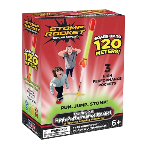Stomp Rocket 365020 - Stomp Rocket High Performance - Druckluftrakete von Stomp Rocket
