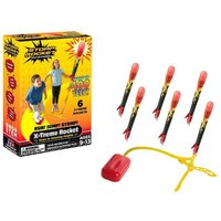 Stomp Rocket 365040 - Stomp Rocket X-Treme, Startrampe mit 6 Raketen von Invento