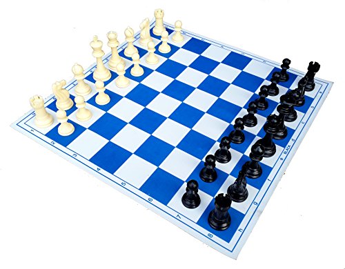 17 '' x 17 '' Turnier Roll-up Schach ohne Stücke - ideal für professionelle Spieler von StonKraft