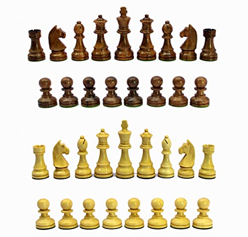 Store Indya Exclusive Schach Set Klassisch Spiel Marmor Schachbrett mit  Staunton Stuck und Holzlager Samtinnenraum